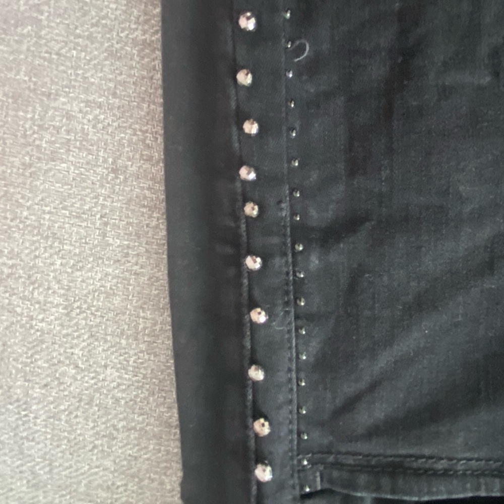 zara embellished jeans